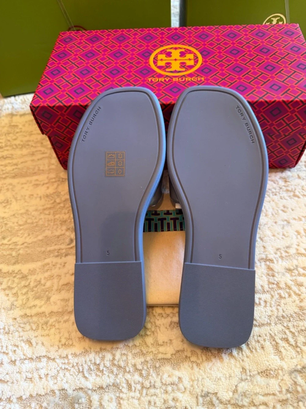 Tory Burch Double Sport Slide Sandals